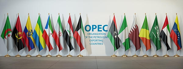 Flaggen der OPEC-Länder